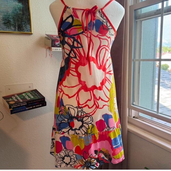 Y2K Roxy Babydoll Halter Mini Dress - Picture 4 of 8